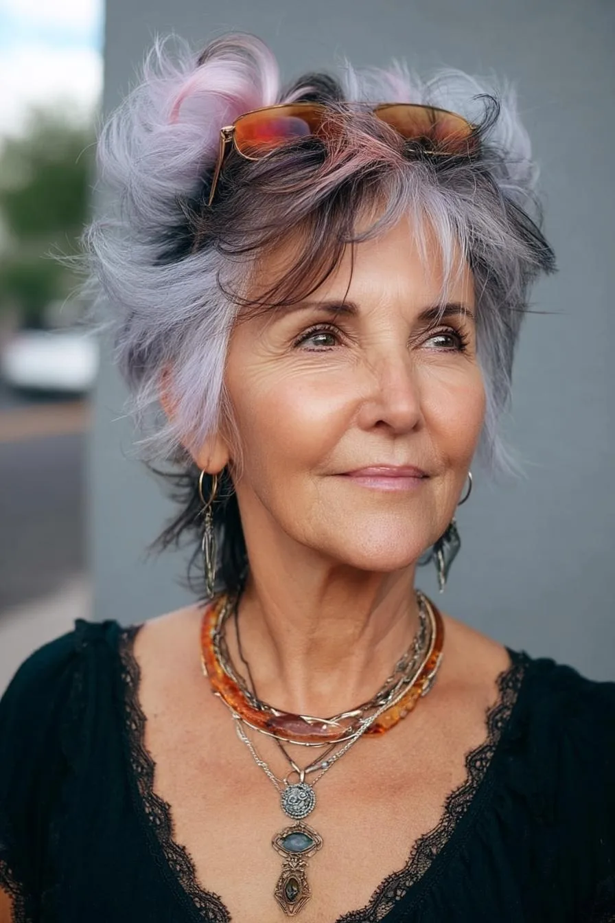 Silver and Pink Vibes