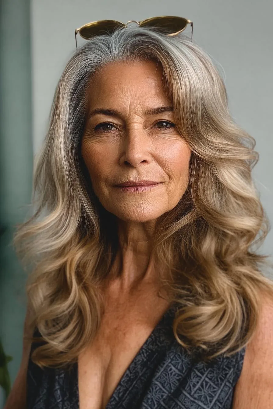 Silver Blonde Elegance Shines