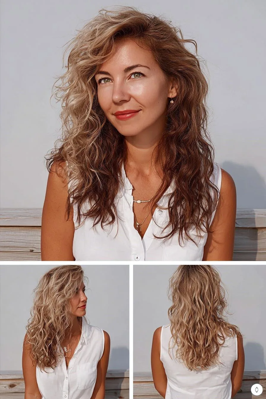 Sun Kissed Beachy Shag