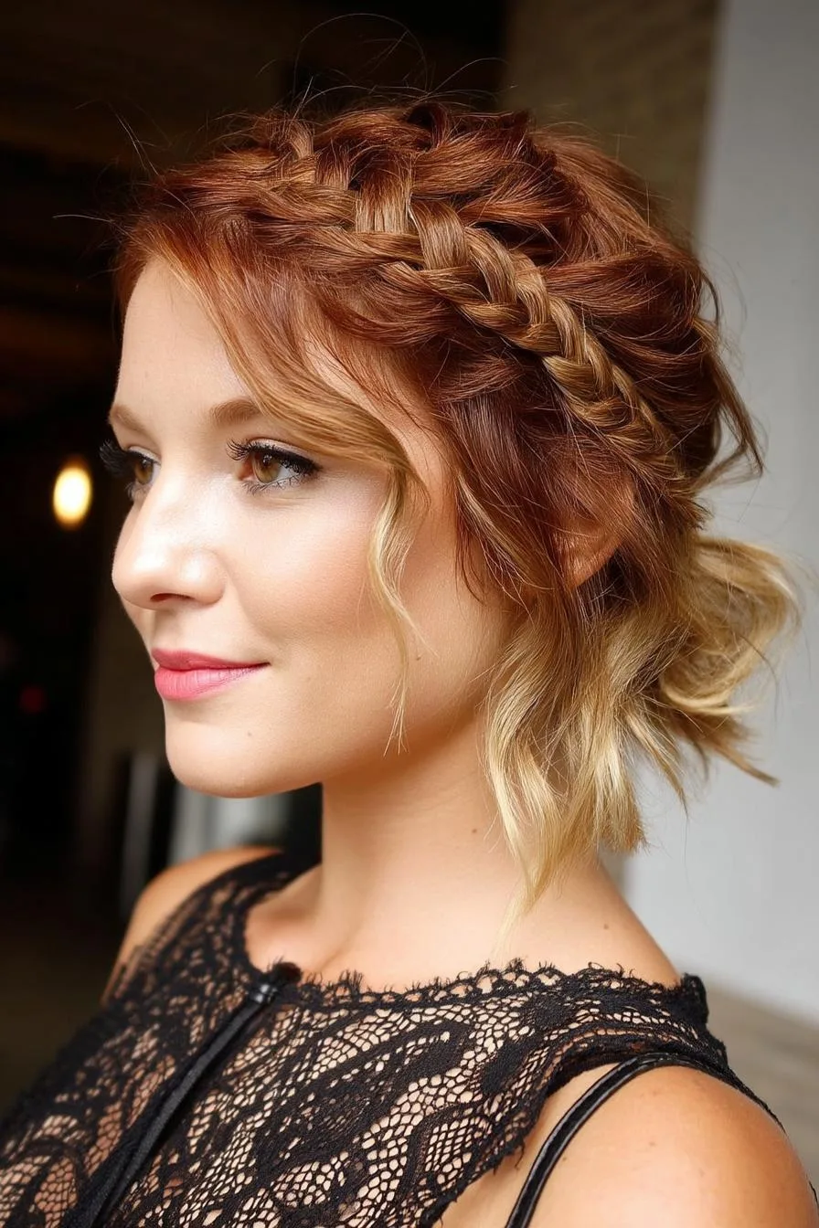 Textured Waves and Braid