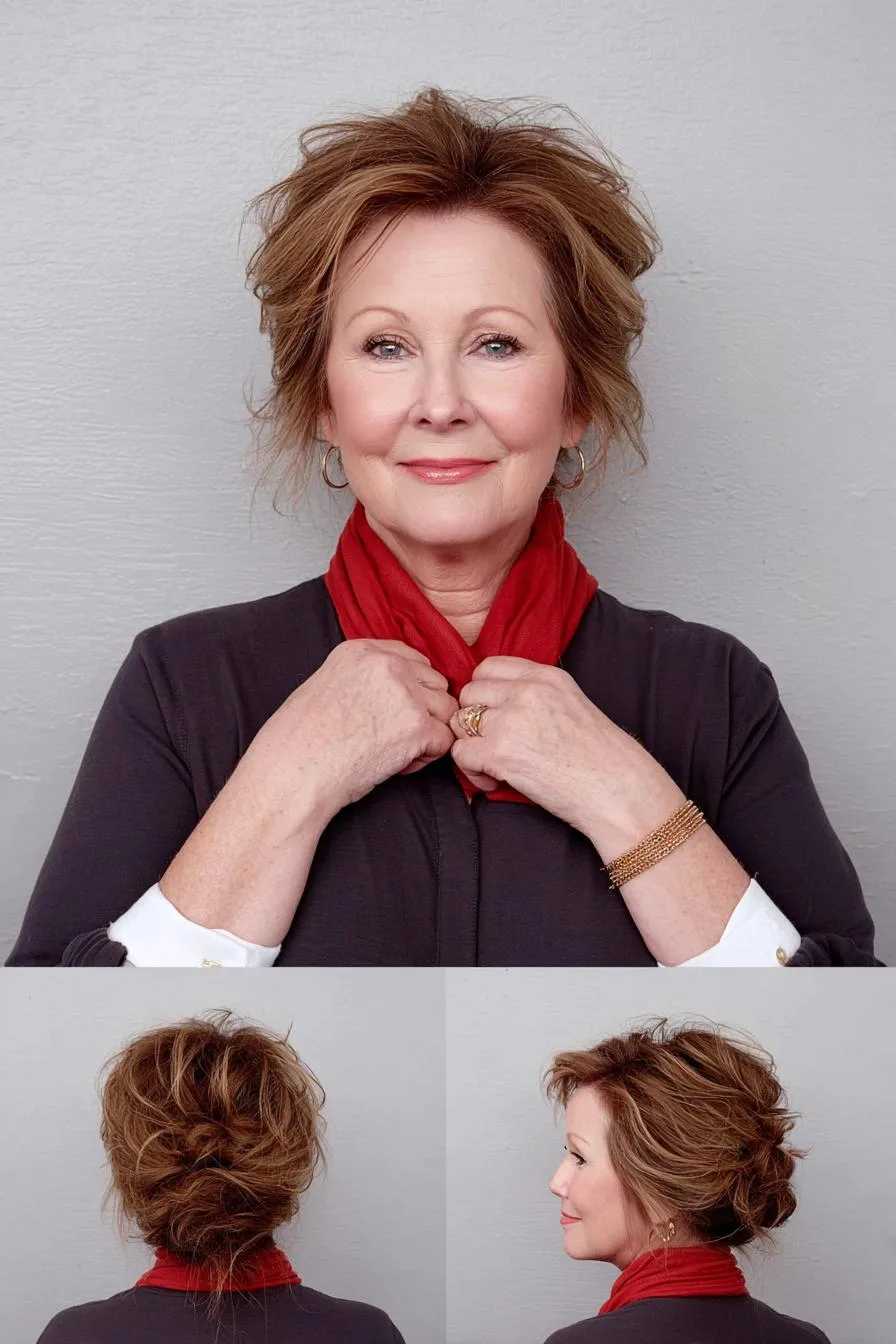 Chic Voluminous Updo