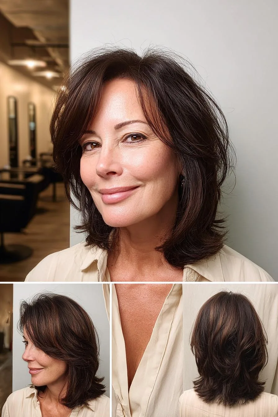 Soft Feathered Shag Layers