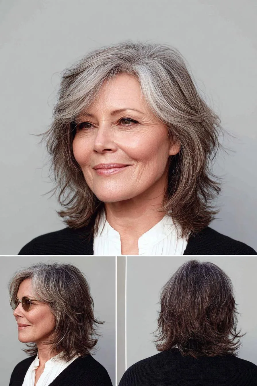 Soft Graceful Silver Layers