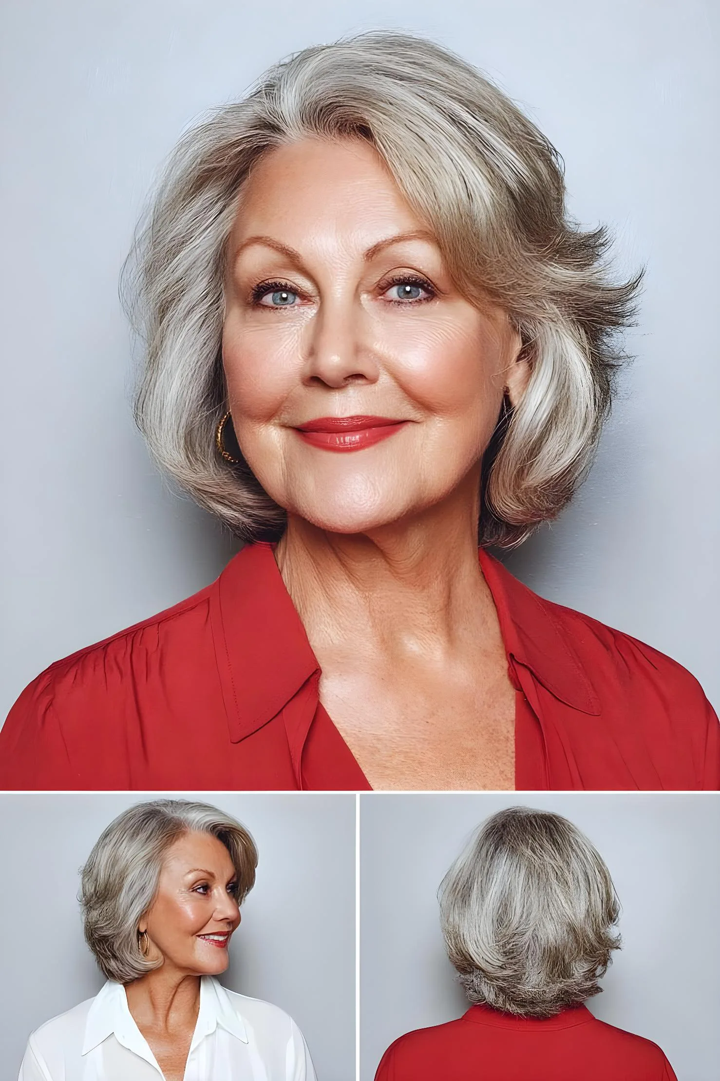Soft Layered Bob Beauty