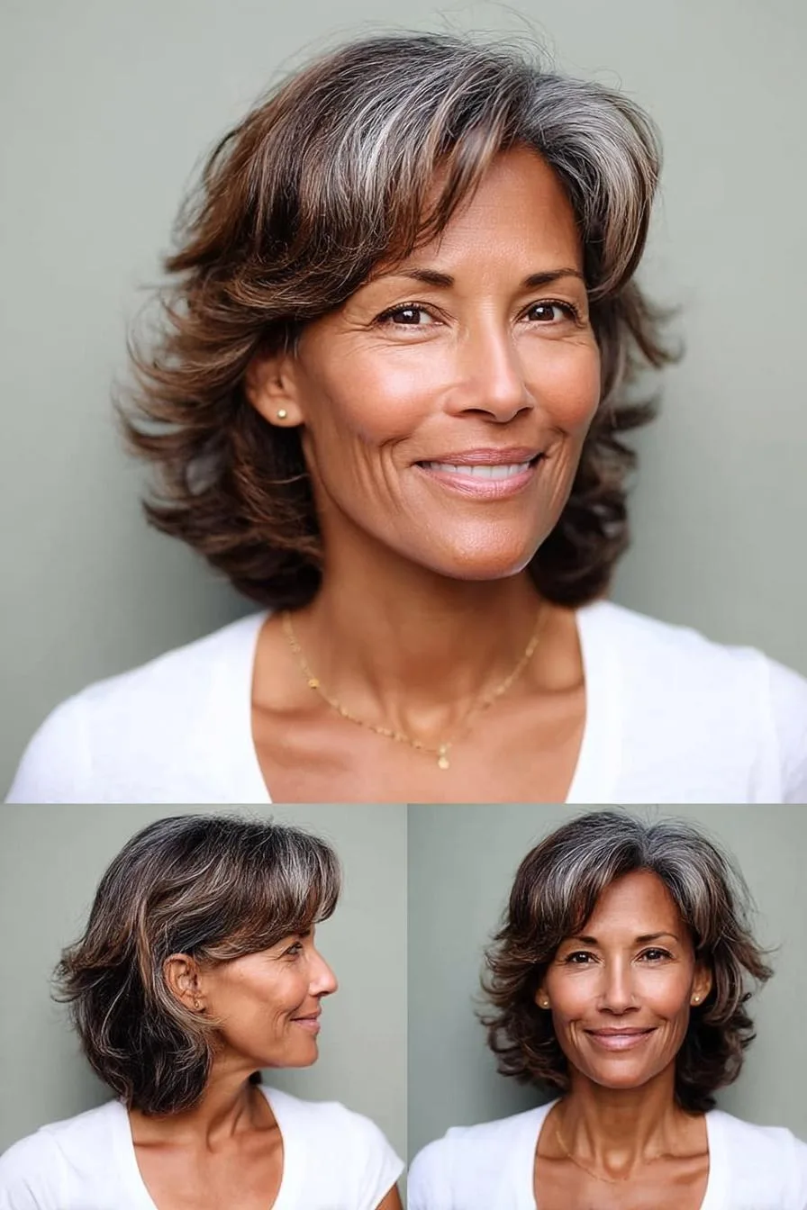 Soft Layered Silver Grace