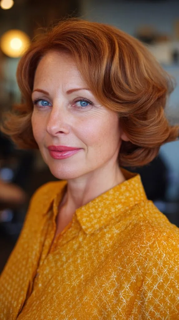Charming Vintage-Inspired Soft Curls