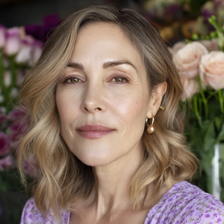 Chic Beachy Waves with Subtle Layering
