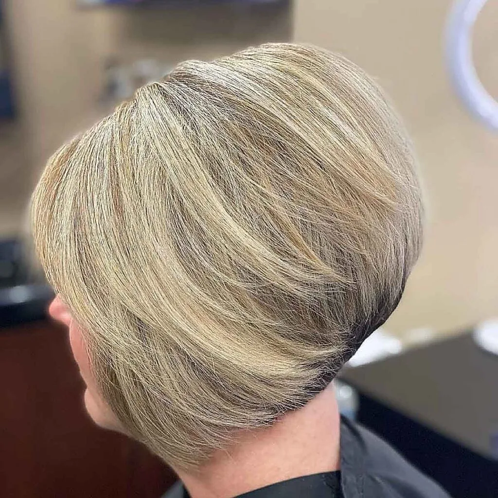 Chic Inverted Bob for Women with Double Chins