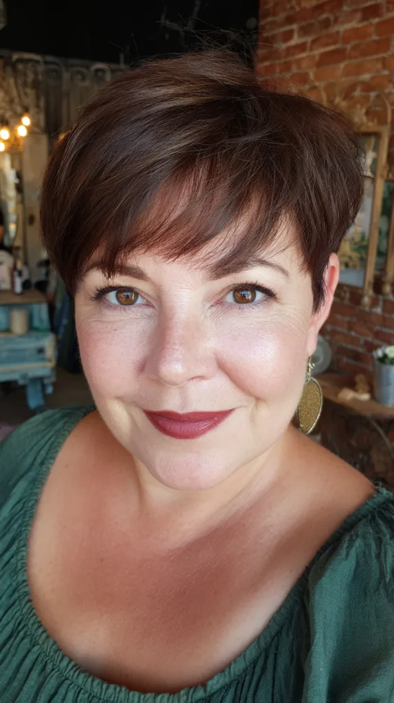 Chic Short Textured Pixie with Soft Bangs