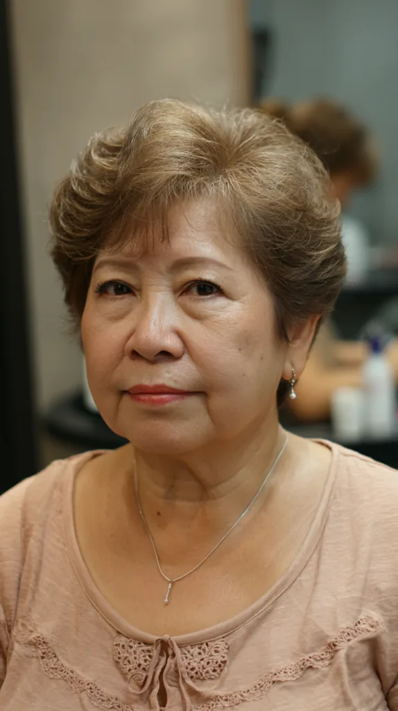 Chic Soft Pixie with Bouncy Volume