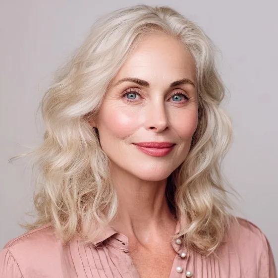 Chic Soft Waves with Subtle Layers