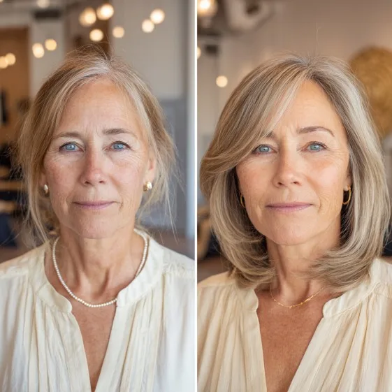 Chic Subtle Layered Cut with Soft Volume