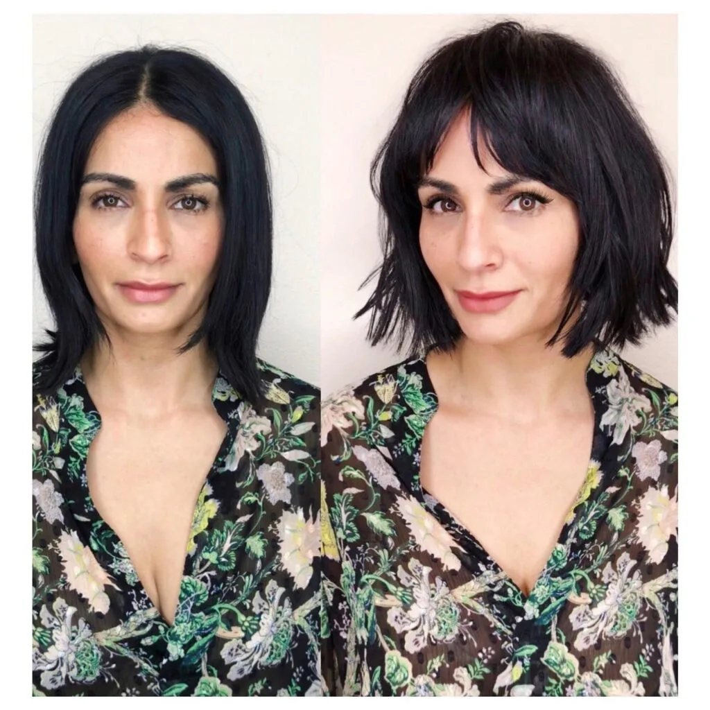 Chic Textured Choppy Bob with Subtle Layers