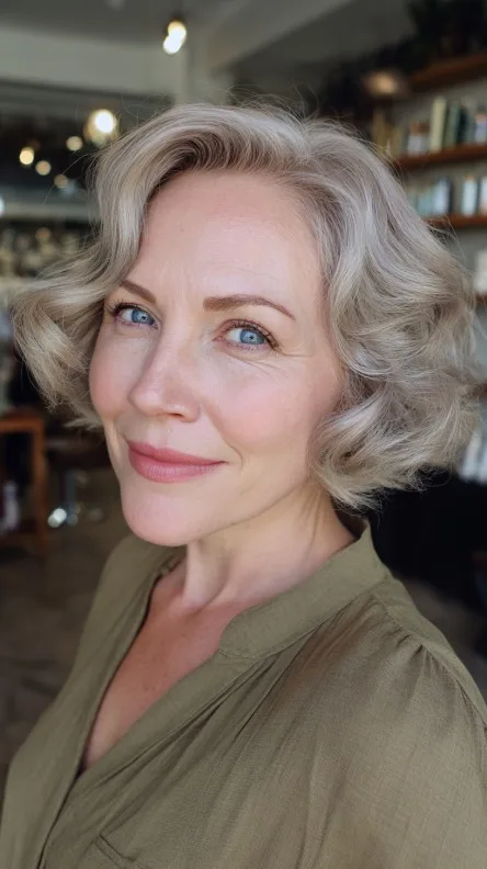 Chic Vintage-Inspired Soft Waves
