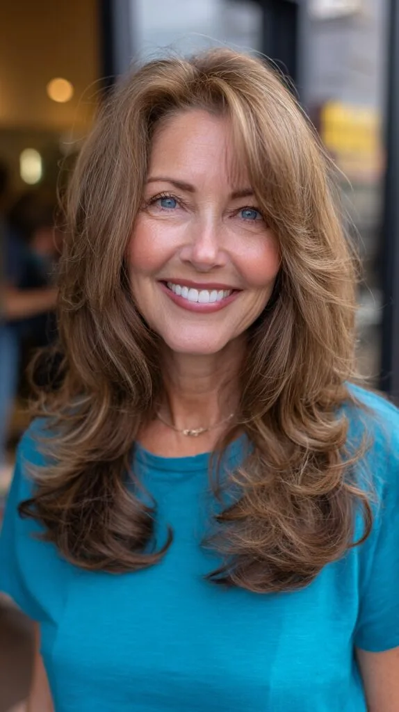 Classic Teal Top Flowing Tresses