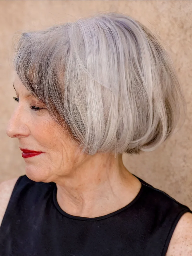 Effortless Bob Hairstyles for Women Over Sixty