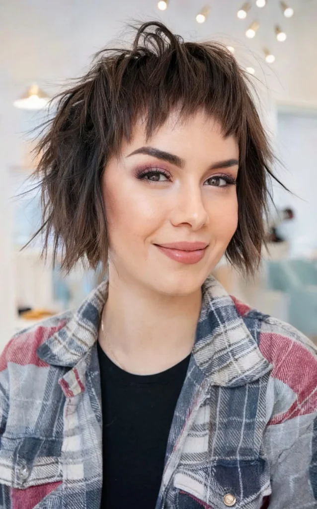 Effortless Shaggy Bob