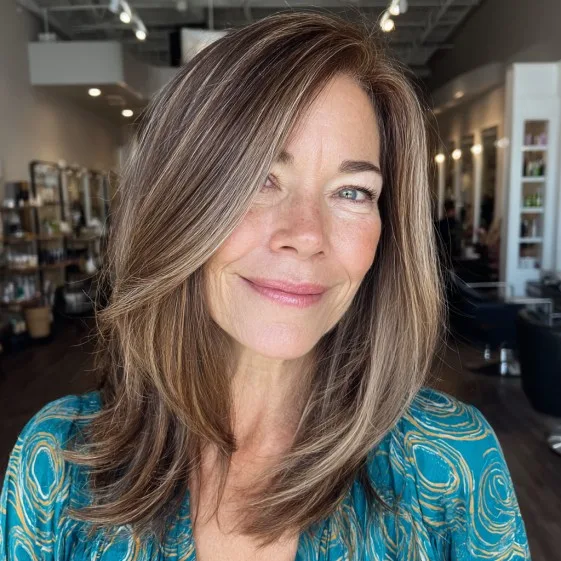 Elegant Layered Cut with Subtle Highlights