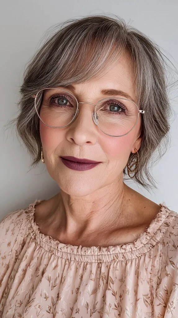 Elegant Textured Bob with Soft Waves