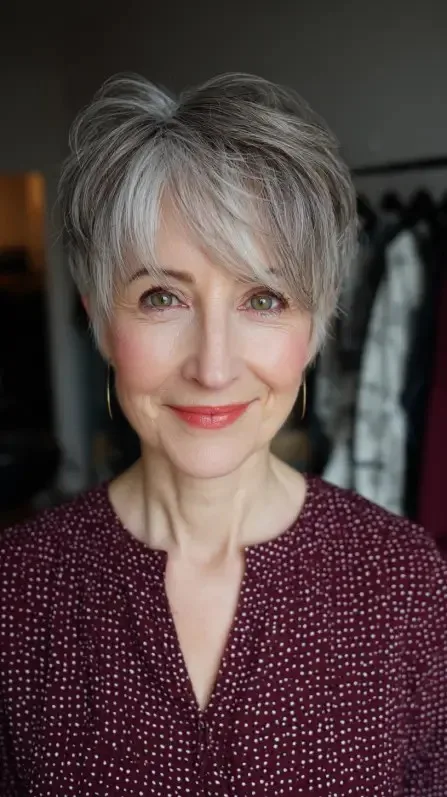Elegant Textured Pixie Cut with Soft Volume
