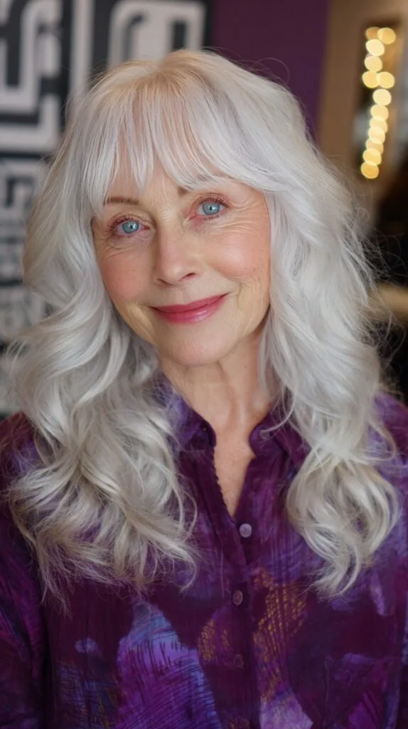 Graceful Long Waves with Soft Bangs