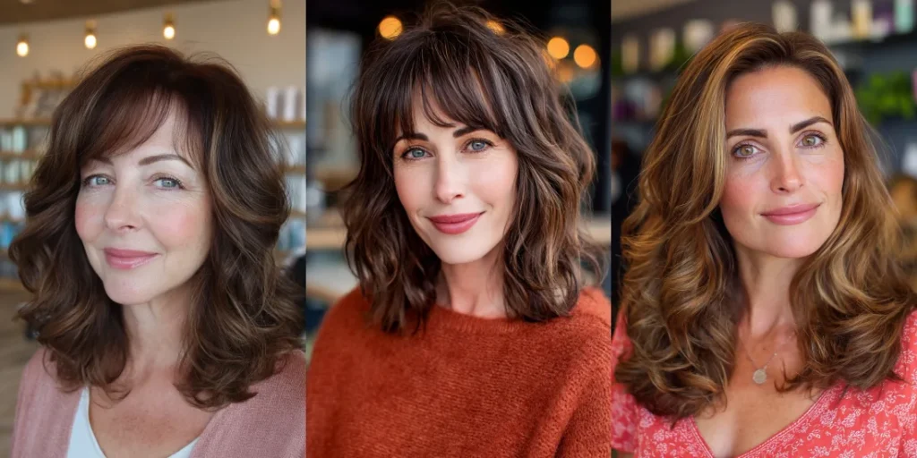 15 Pretty Hairstyles for Thick Hair for Women Over 40