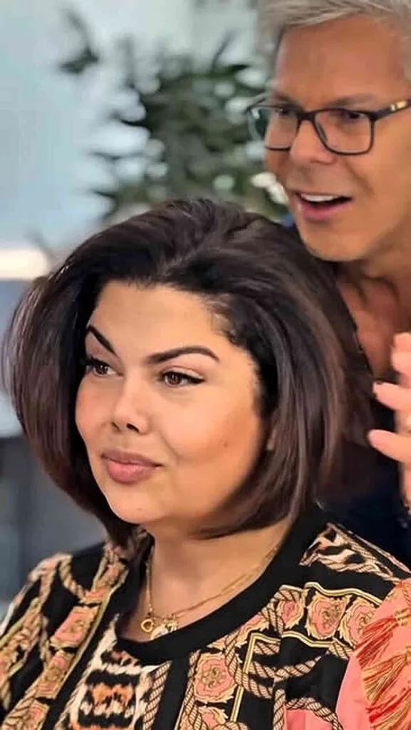 Modern Blunt Bob for Round Faces
