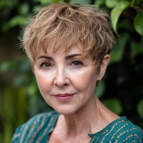 Modern Choppy Pixie Cut with Textured Layers