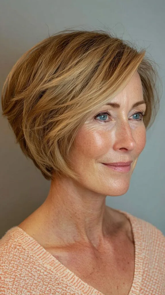 Modern Textured Bob with Soft Layers