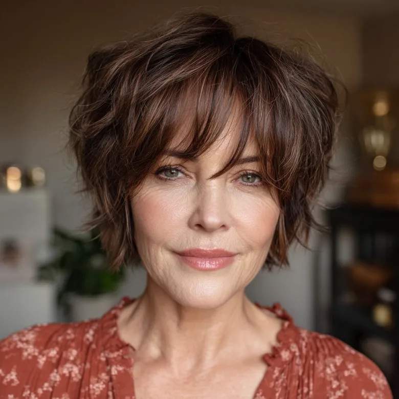 Modern Textured Short Cut with Soft Layers