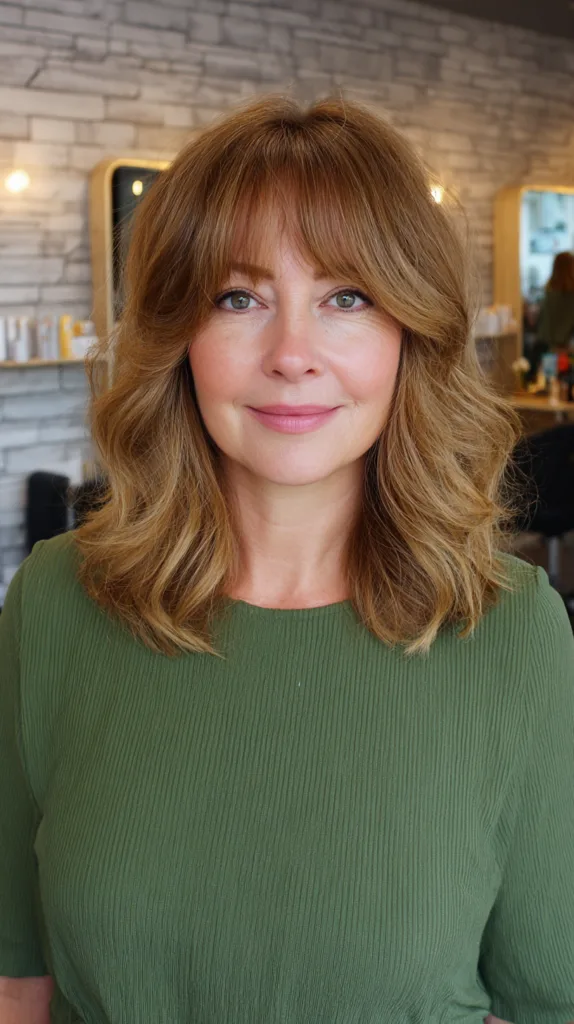 Natural Textured Butterfly Cut with Soft Waves