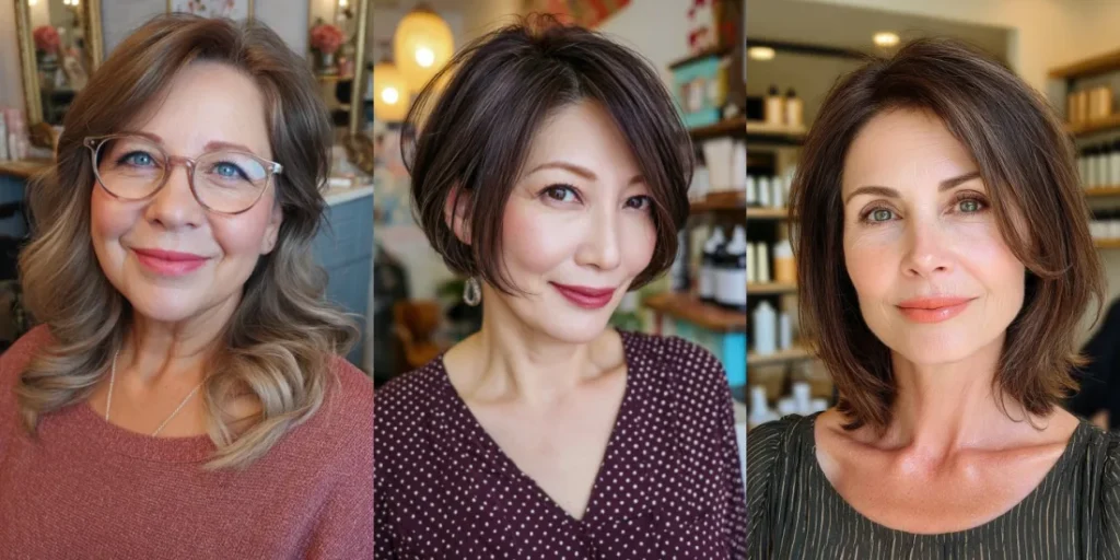 25 Popular No Bangs Haircuts for Women Over 50 With Great Taste