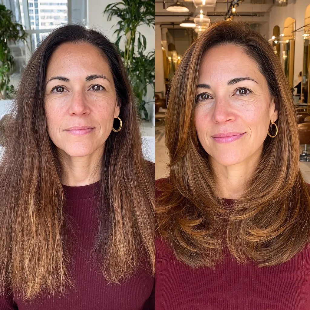 Polished Chestnut Layered Transformation