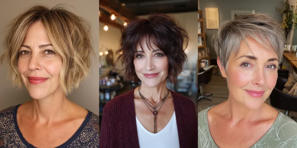 15 Modern Short Layered Haircuts For Women Over 50 in 2026