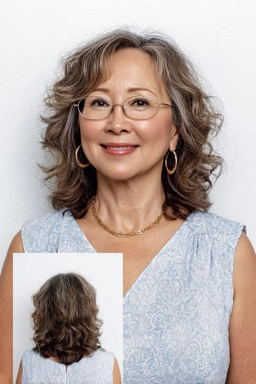 Soft Curls Framing Grace