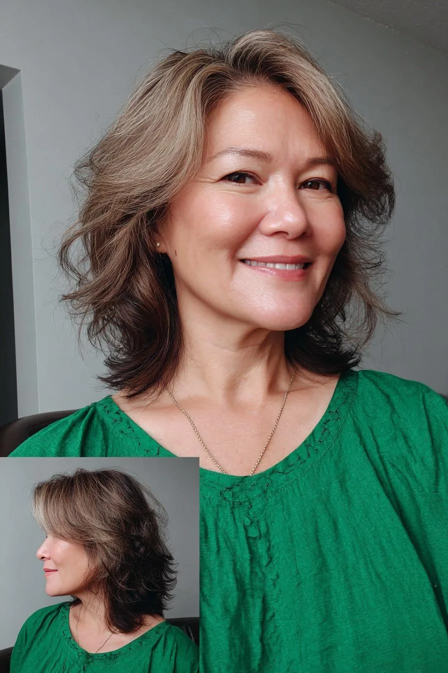 Soft Layered Natural Grace