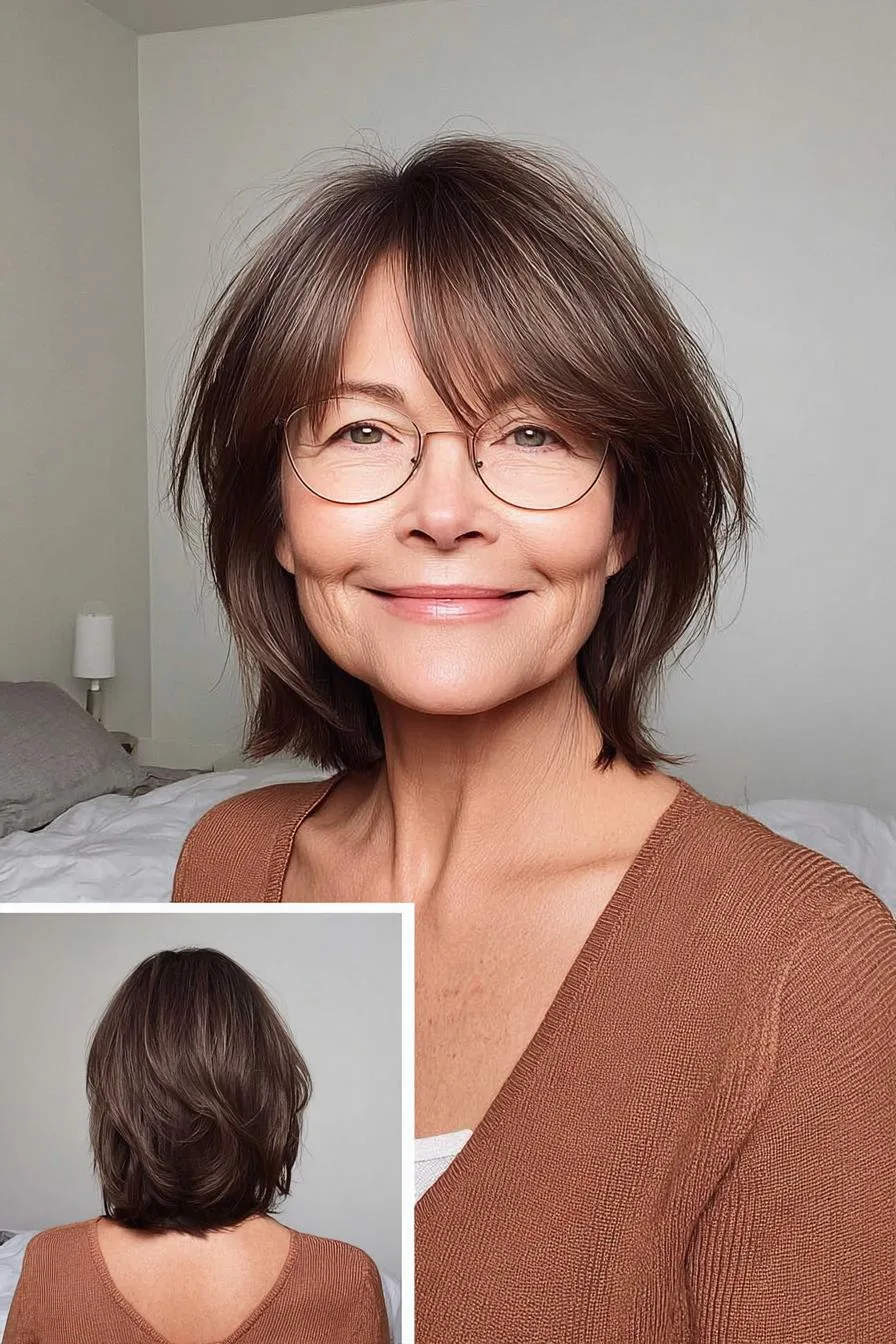 Soft Layered Youthful Bob
