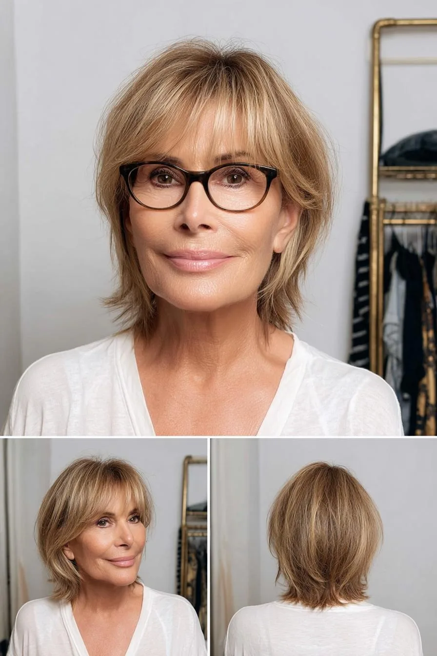 Soft layered youthful waves