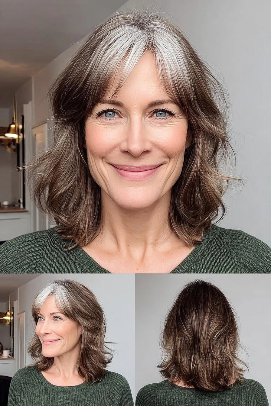 Soft Layers Silver Glow