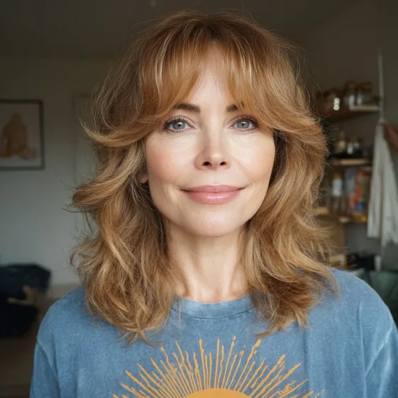 Soft Textured Butterfly Cut with Subtle Layers
