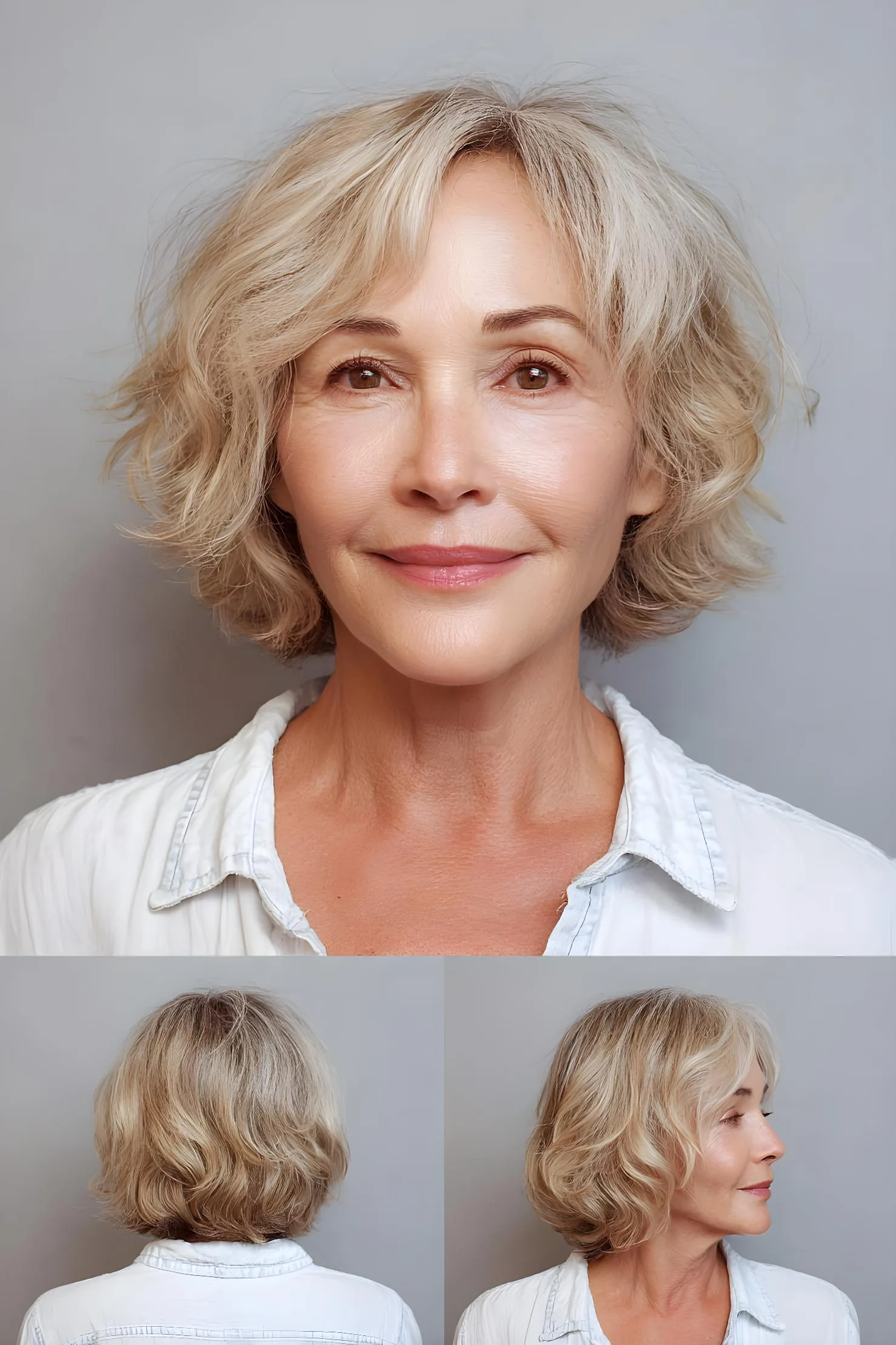 Soft Wavy Bob Style