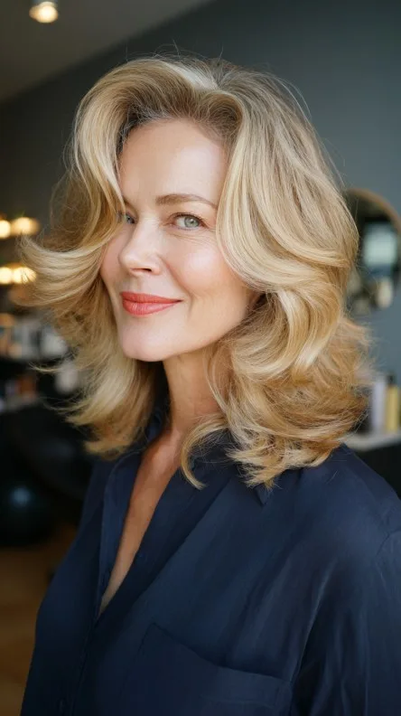 Softly Layered Beachy Waves