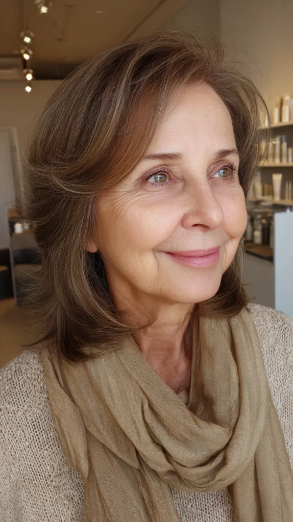 Softly Layered Butterfly Haircut with Natural Movement