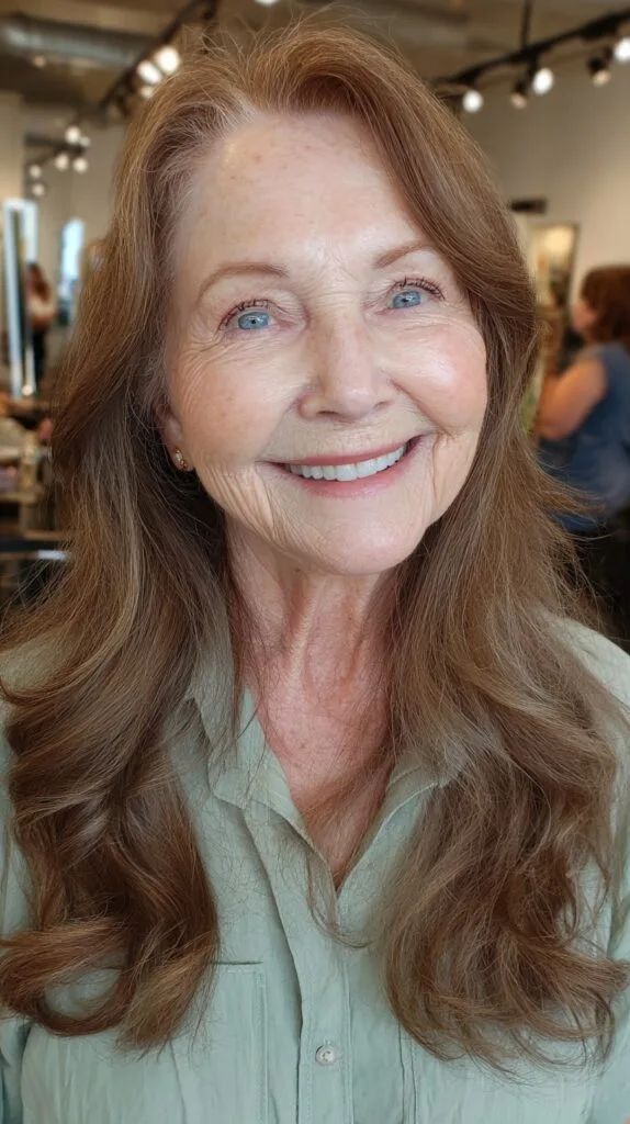 Softly Layered Long Tresses with Natural Movement