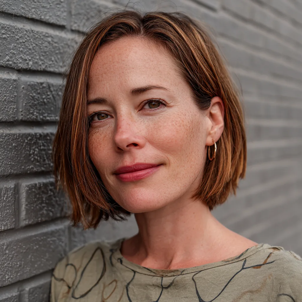Stylish Textured Bob with Subtle Layers
