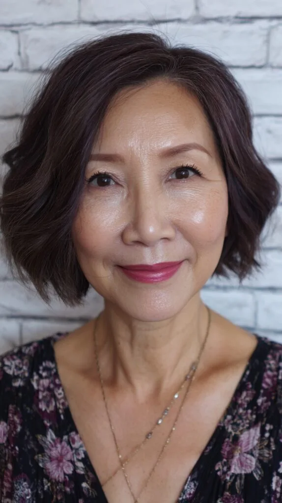 Subtle Chestnut Wave with Gentle Volume