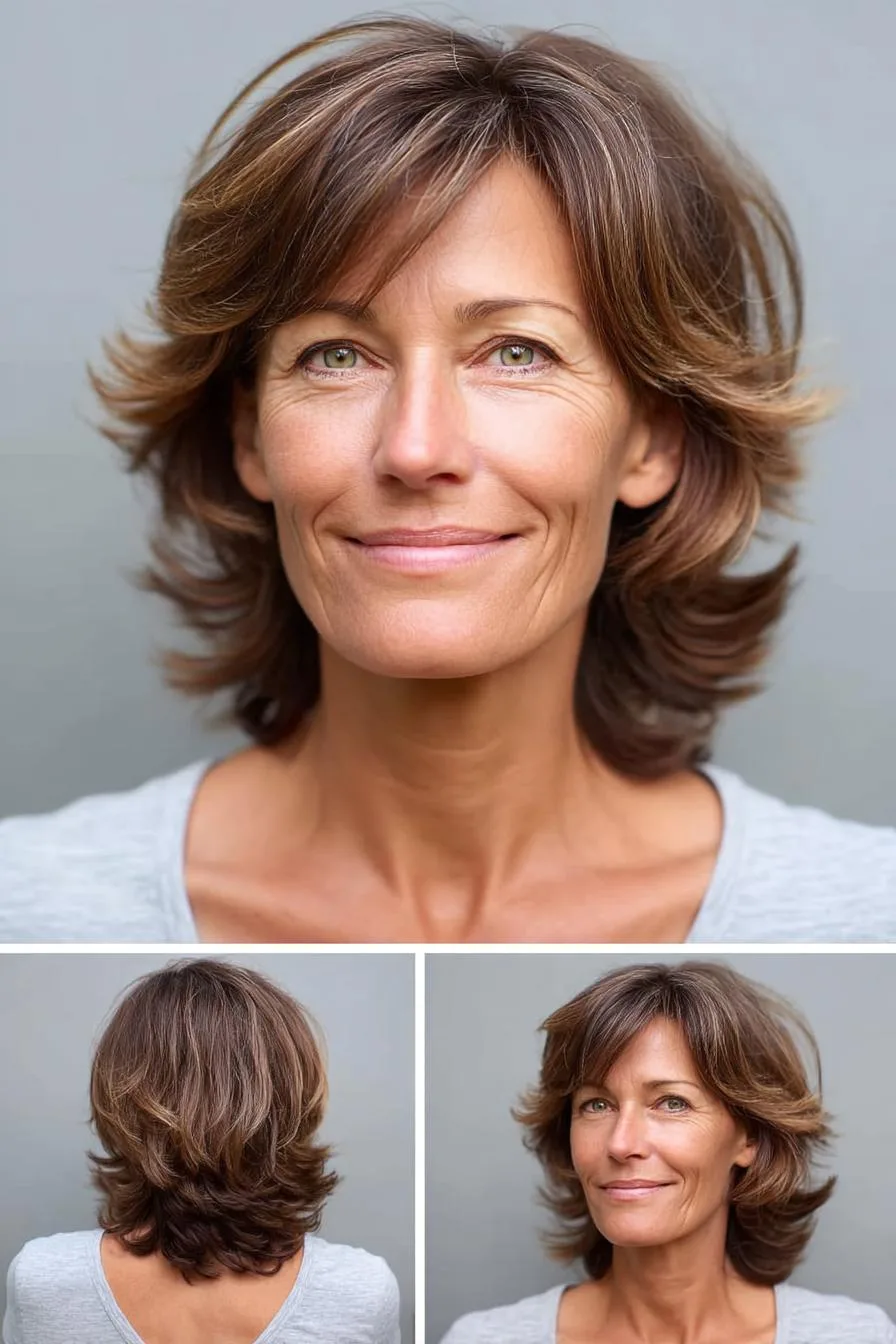 Sun Kissed Shaggy Layers