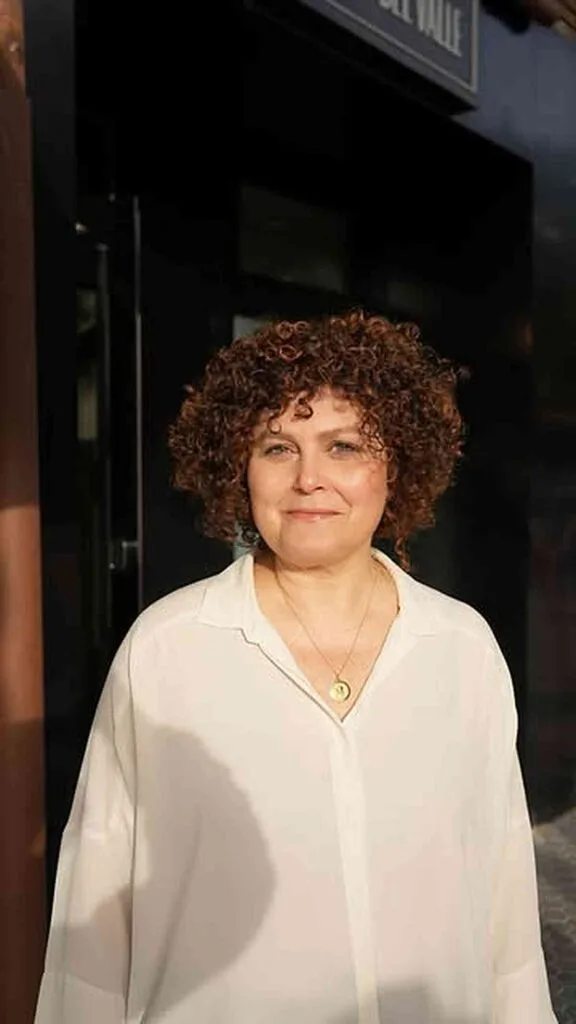 Textured Curly Bob for Women Over 50