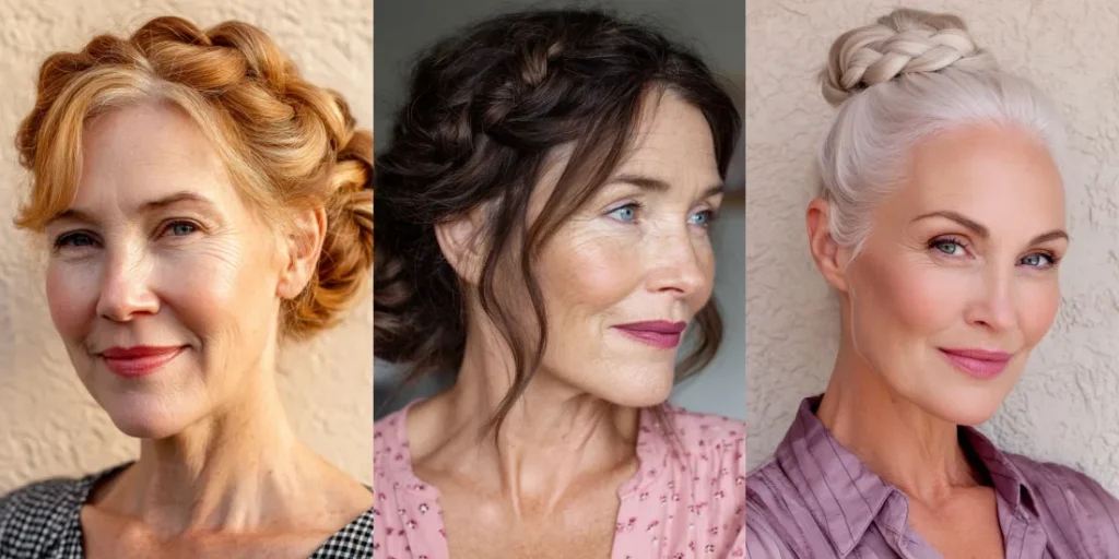 25 Effortless Updo Hairstyles That Are Perfect for Older Women