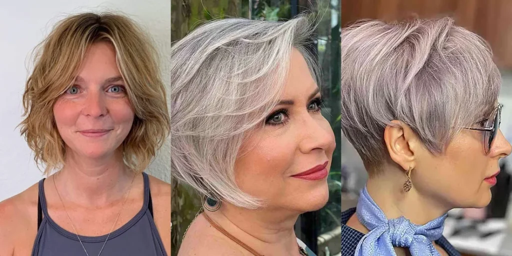 52 Best Short Hairstyles for Women Over 50 with Fine Hair
